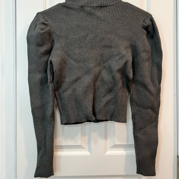 ZARA Cut Out Knit Sweater - Picture 2 of 6